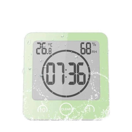 Vodotěsné digitální hodiny do koupelny