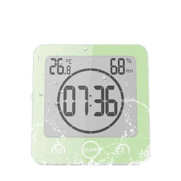 Vodotěsné digitální hodiny do koupelny