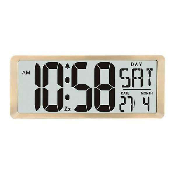 Digitální stolní budík s datem