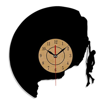 Vinylové hodiny pro horolezce a lezce