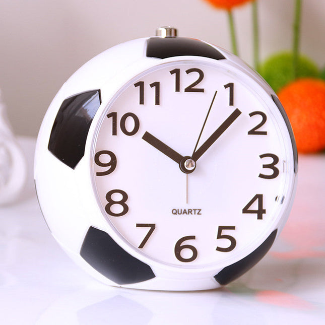 Dětský budík ve tvaru fotbalového míče