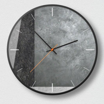 Futuristické hodiny s geometrickým designem