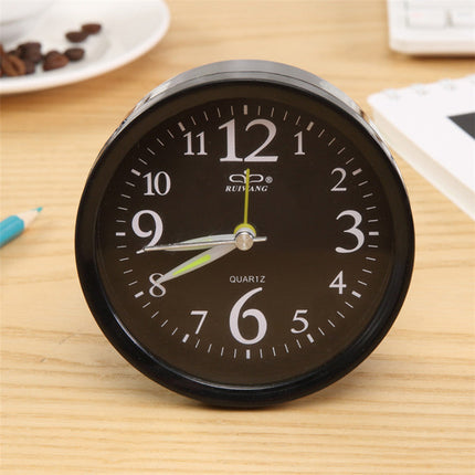 Jednoduchý kulatý budík na stůl