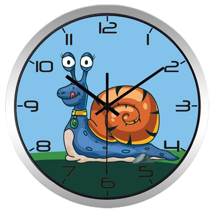 Dětské nástěnné hodiny s mopsem