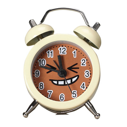 Klasický retro budík se dvěma zvonky