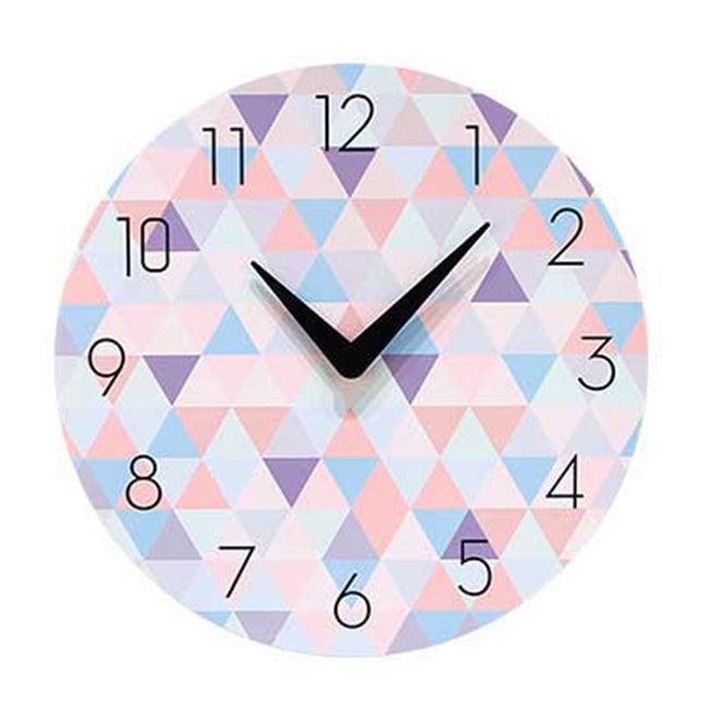 Designové dětské hodiny s geometrickými tvary