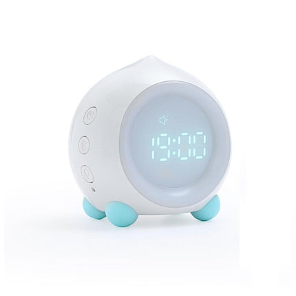 Dětský budík s barevným nočním světlem