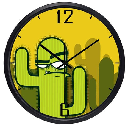 Dětské nástěnné hodiny s mopsem