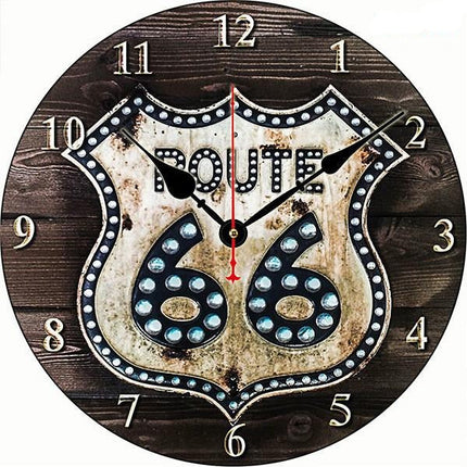 Klasické vintage hodiny styl francouzské bistro