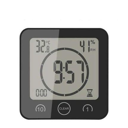 Vodotěsné digitální hodiny do koupelny