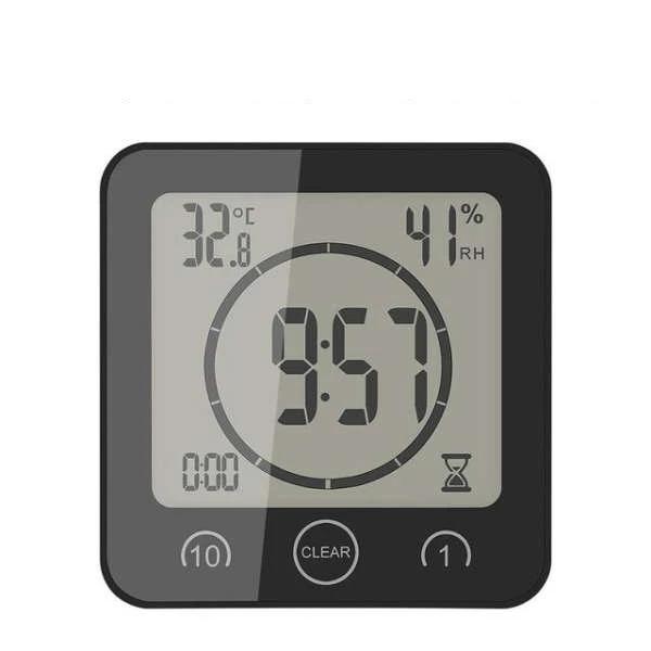 Vodotěsné digitální hodiny do koupelny