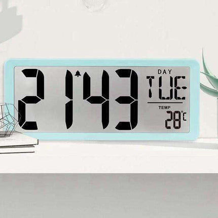 Digitální stolní budík s datem