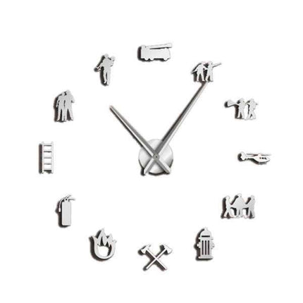 Samolepicí nástěnné hodiny pro záchranáře