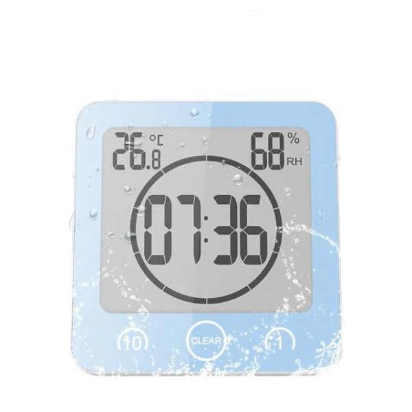 Vodotěsné digitální hodiny do koupelny