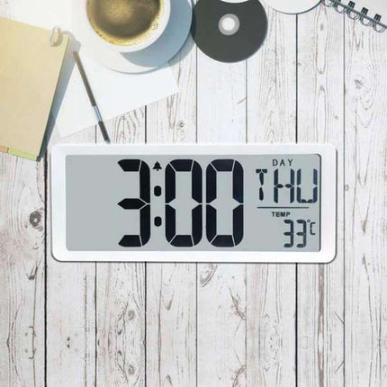 Digitální stolní budík s datem
