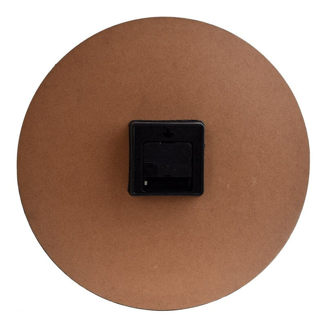 Dřevěné nástěnné hodiny 35 cm vintage