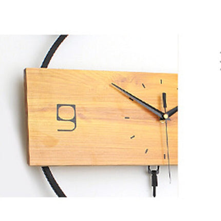 Minimalistické hodiny na zeď s ptáčky
