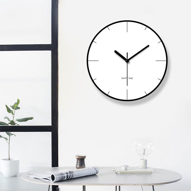 Tiché minimalistické hodiny do obývacího pokoje