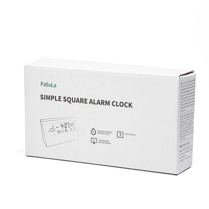 Digitální budík s měřením teploty a vlhkosti