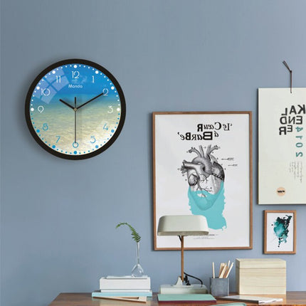 Světelné LED nástěnné hodiny moderní