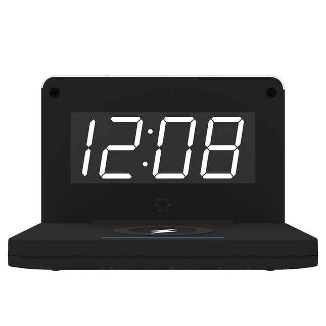 Digitální budík s bezdrátovou nabíječkou