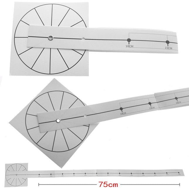 Velké 3D nalepovací hodiny s motorkami