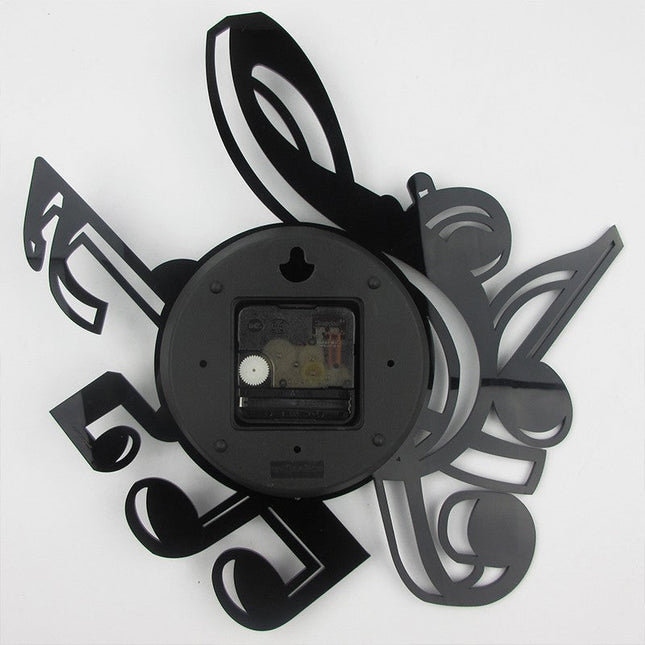 Dekorativní hodiny z desky pro hudebníky