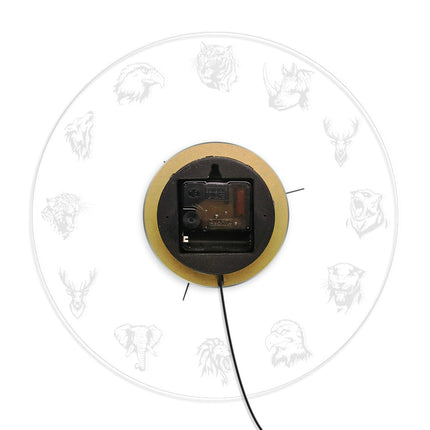 Podsvícené LED hodiny s motivem zvířat