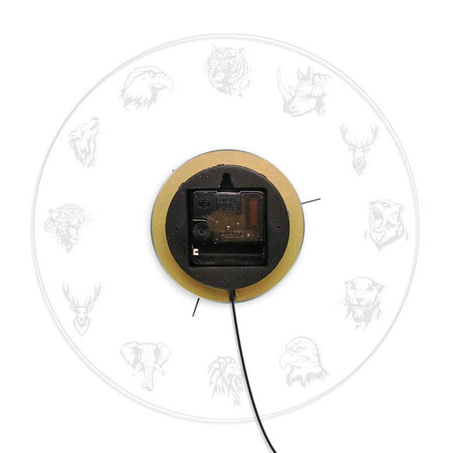 Podsvícené LED hodiny s motivem zvířat