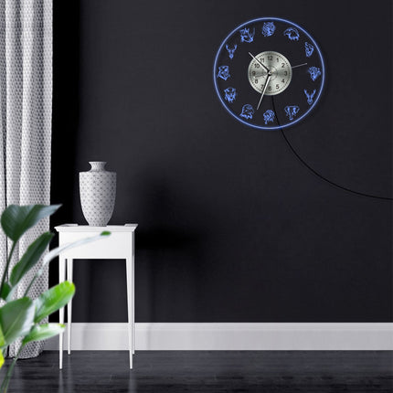 Podsvícené LED hodiny s motivem zvířat