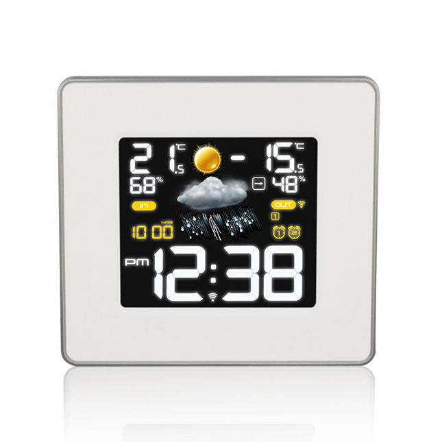 Multifunkční digitální budík s meteostanicí