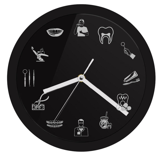 Svítící hodiny pro zubaře do ordinace