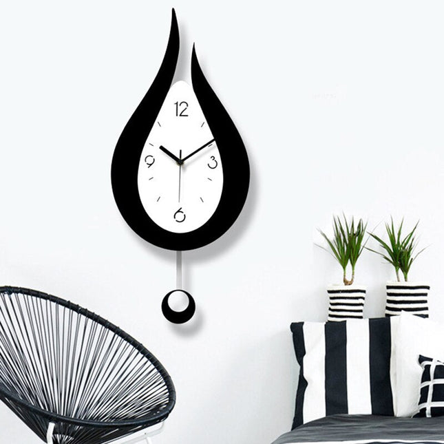 Kyvadlové hodiny design kapky vody