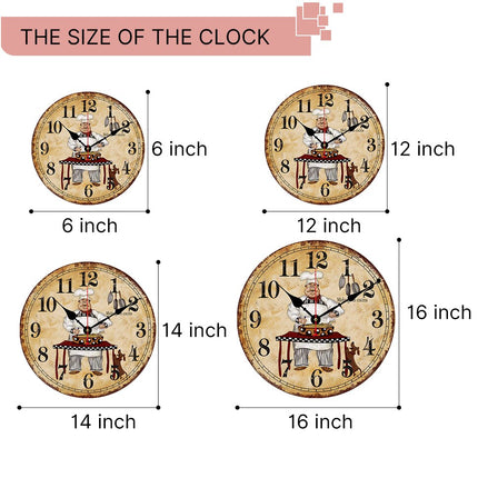 Kulaté vintage hodiny s mapou světa