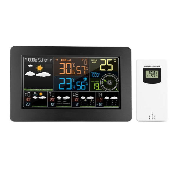 Bezdrátová meteostanice s digitálními hodinami