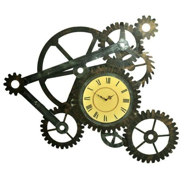 Nástěnné hodiny ve stylu steampunk