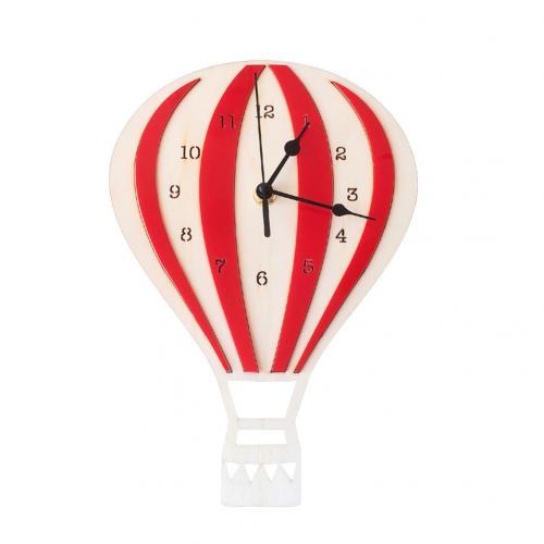 Dětské nástěnné hodiny horkovzdušný balón