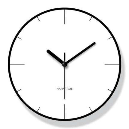 Tiché minimalistické hodiny do obývacího pokoje