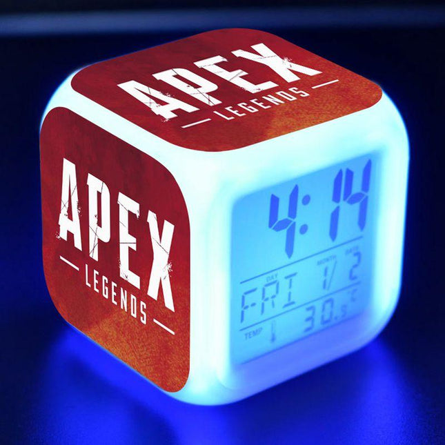 Herní svítící budík kostka APEX