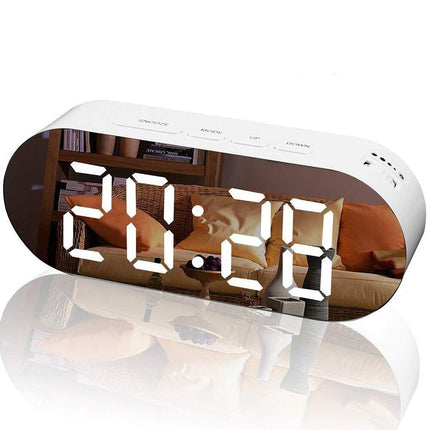 Chytrý digitální zrcadlový budík