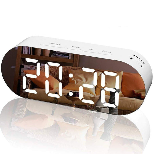 Chytrý digitální zrcadlový budík