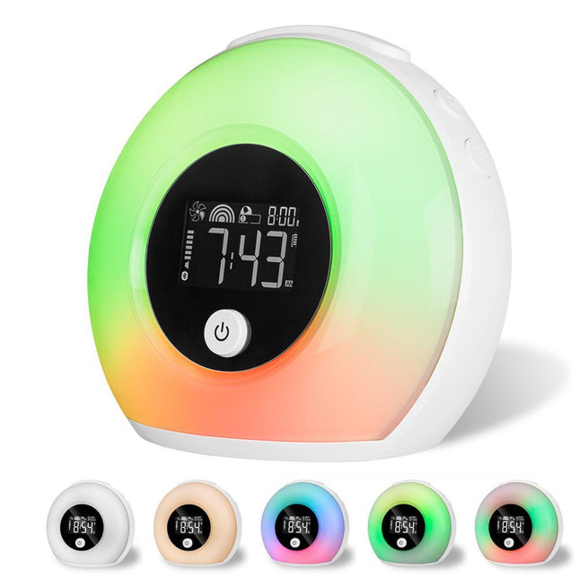 Dotykový světelný digitální budík RGB