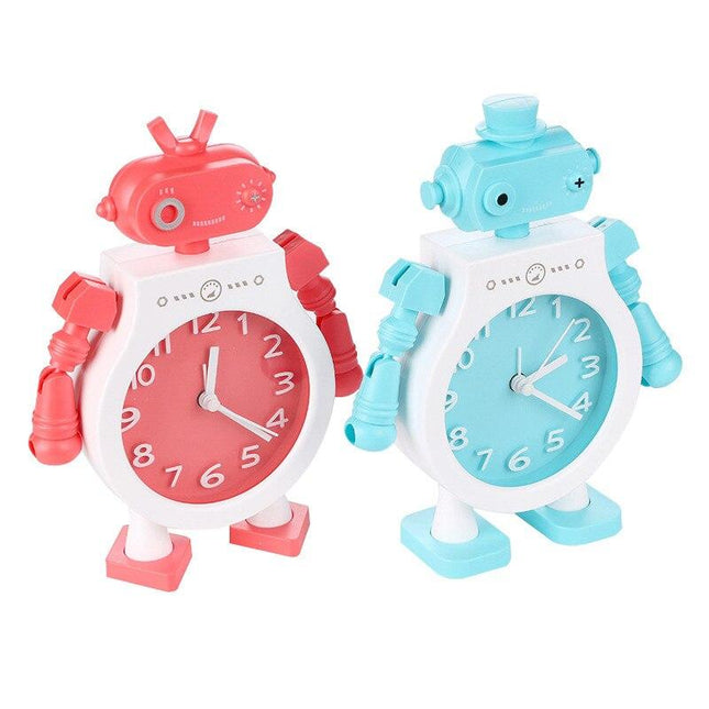 Dětský budík ve tvaru robota